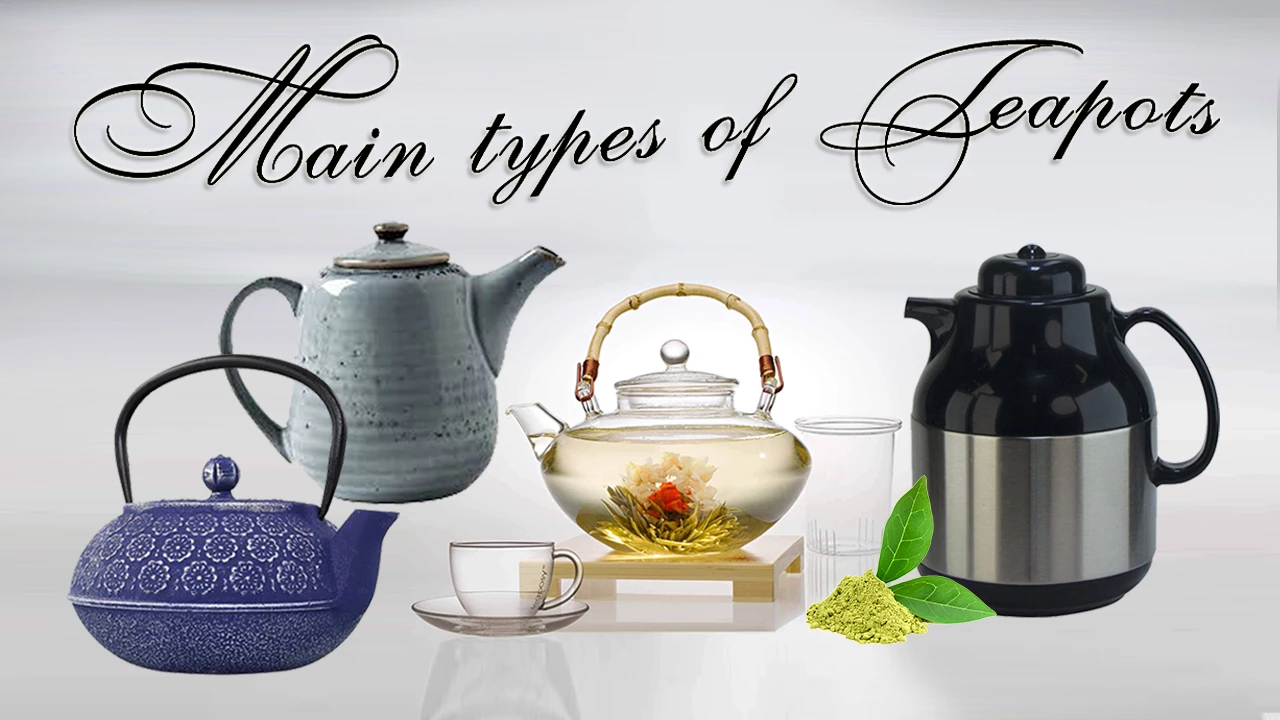 Several types of teapots that may go completely unnoticed