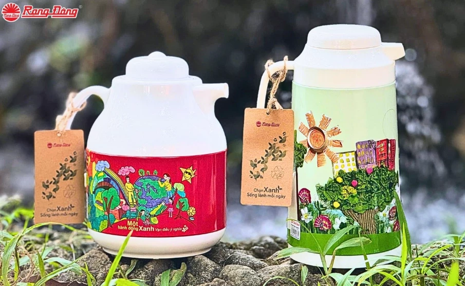 Rang Dong Makes Eco-friendly Tet Gift Flasks For Festive Season