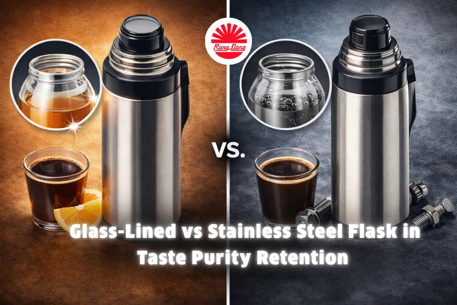 Glass-Lined vs Stainless Steel Flask in Taste Purity Retention