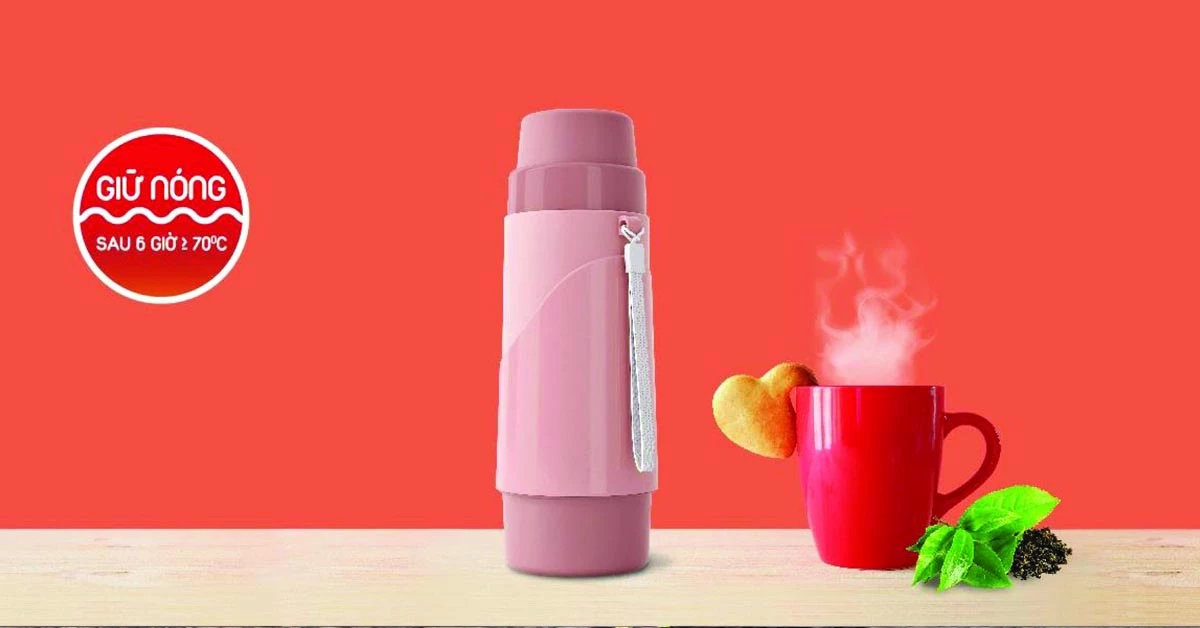 Rang Dong makes 450-ml glass lined vacuum flask thermos for personal use