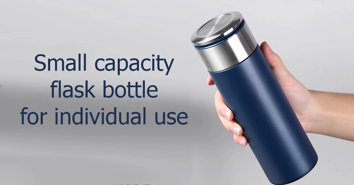 A medium 1-liter flask bottle makes perfect personal choice