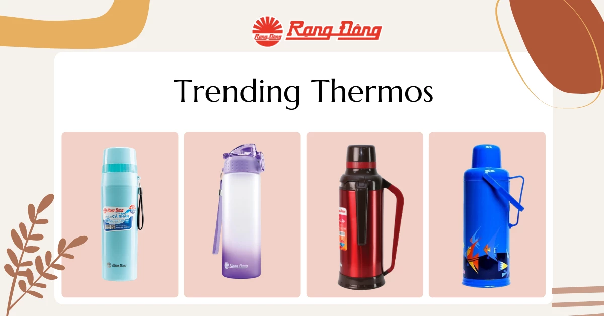 Pandemic, smaller size, personalized item shape thermos trend
