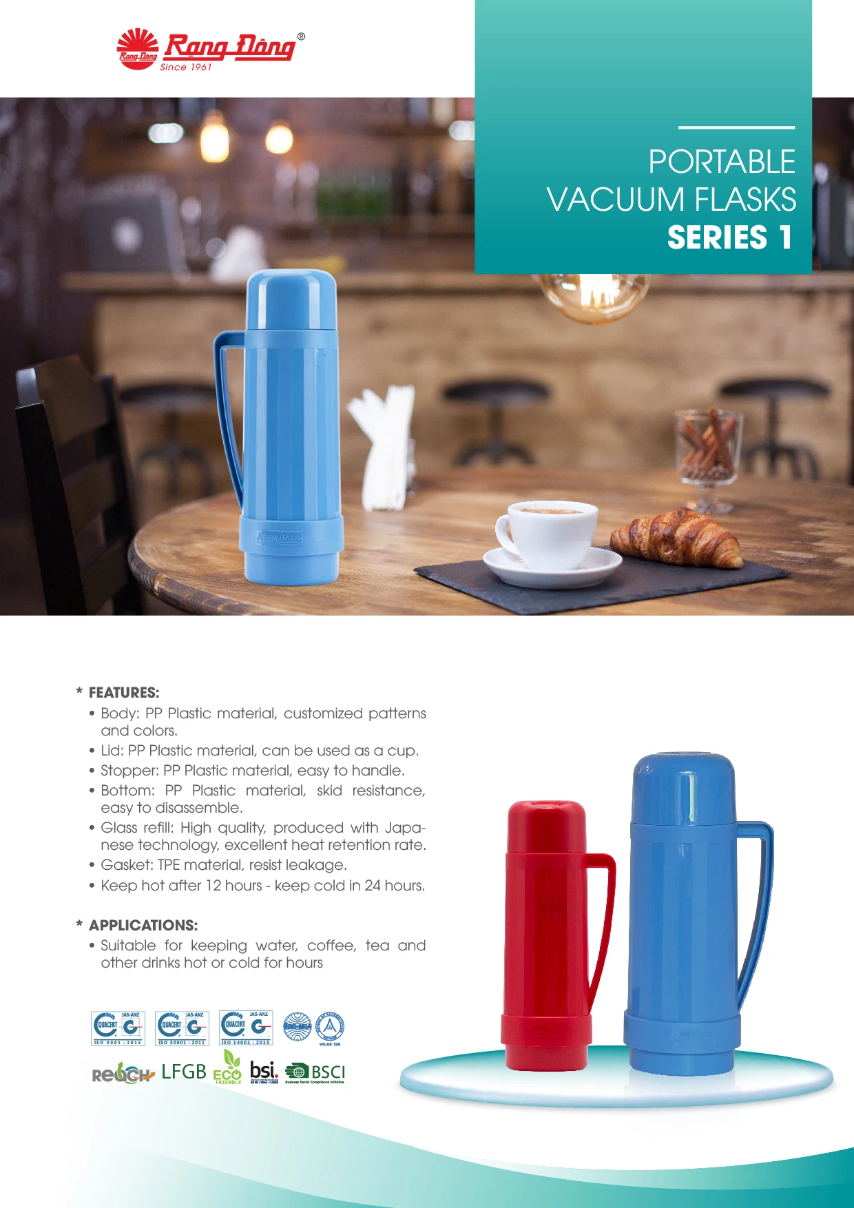 Portable Vacuum Flasks Series 1