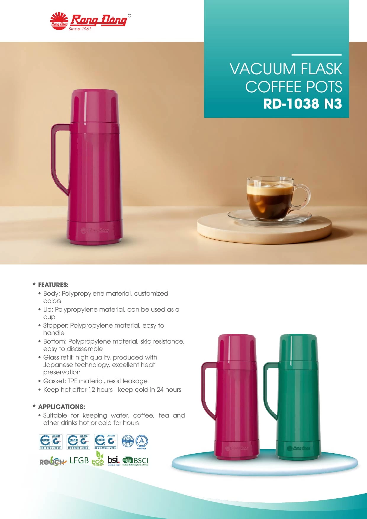 Coffee Pots - 1038N3