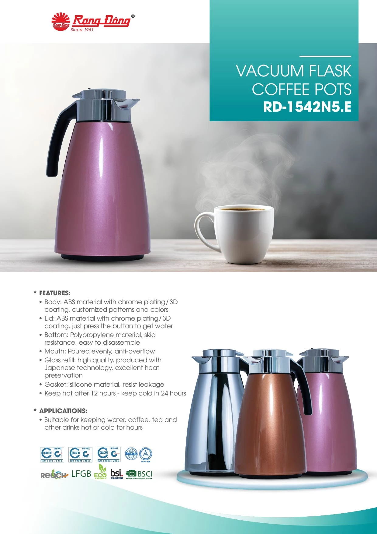 Coffee Pots - 1542N5.E