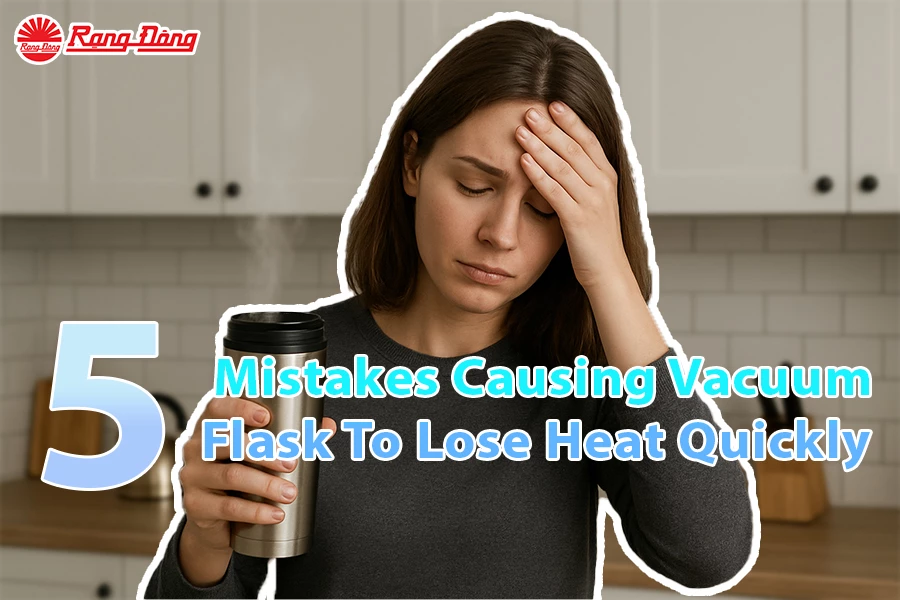 Five Mistakes Causing Vacuum Flask To Lose Heat Quickly