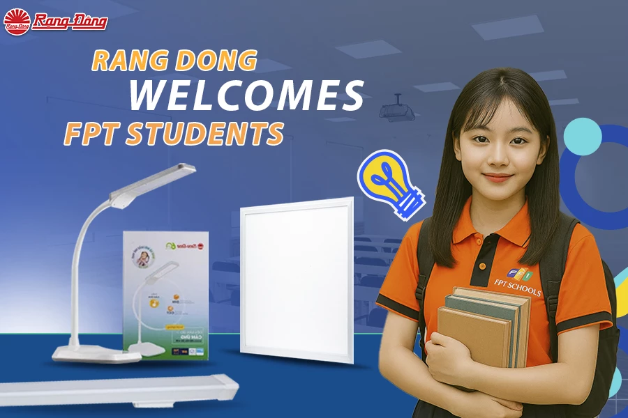 Rang Dong Shows Innovative Lighting Technologies to Students