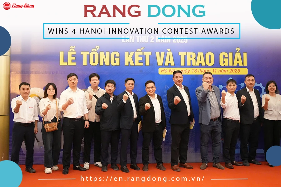 Rang Dong Wins Top Awards at Hanoi Technical Innovation Contest 2025