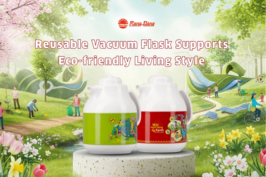 Reusable Vacuum Flask Supports Eco-friendly Living Style