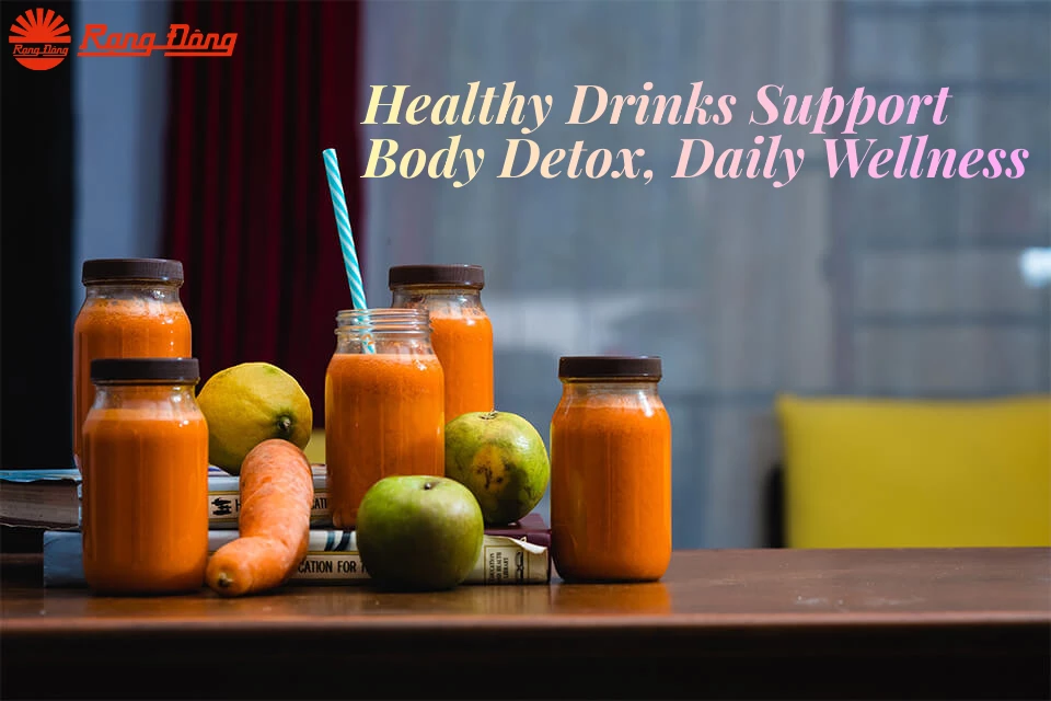 Healthy Drinks Support Body Detox, Daily Wellness