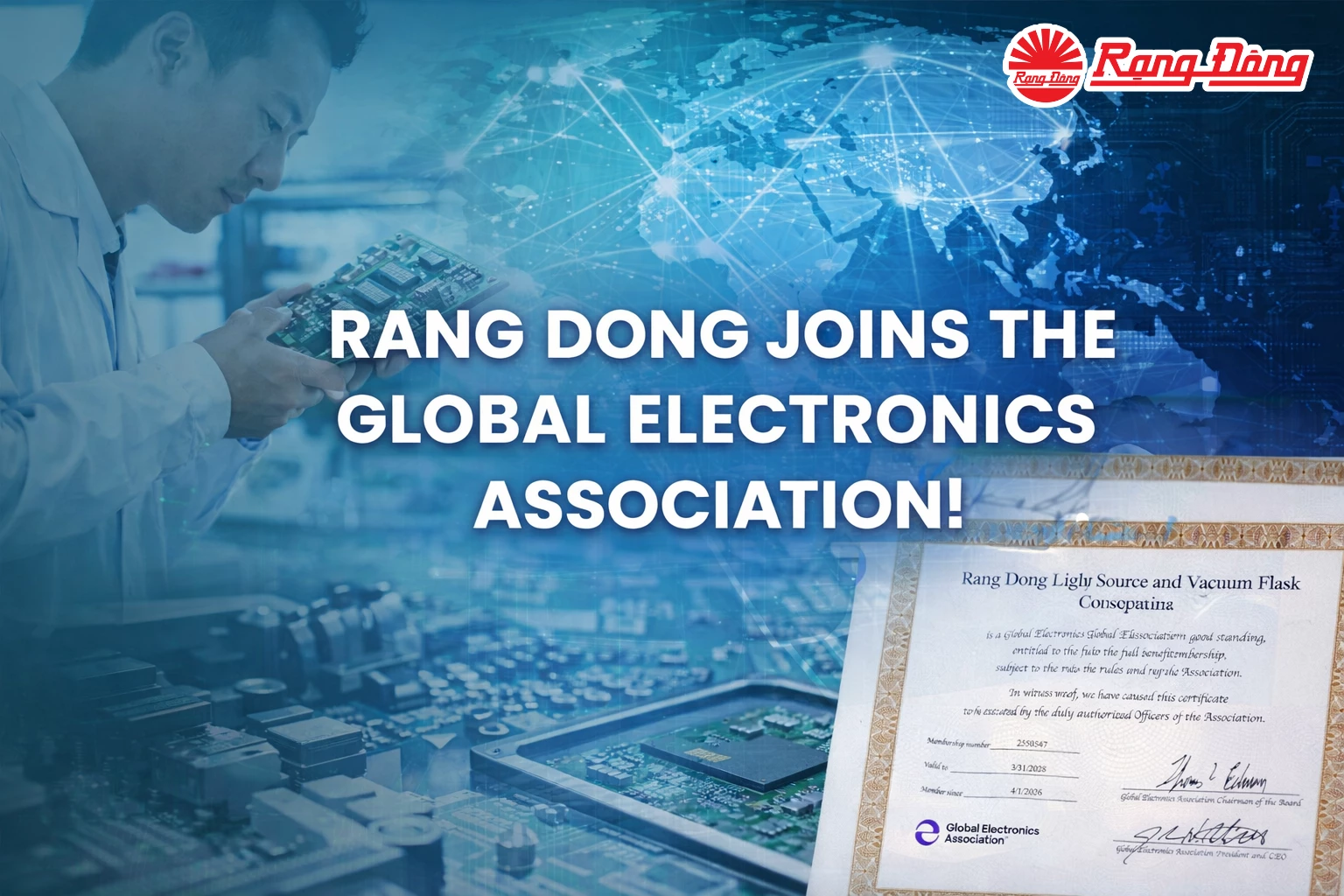 Vietnam’s Rang Dong Joins Global Electronics Association