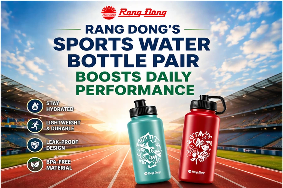 Rang Dong’s Sports Water Bottle Pair Boosts Daily Performance