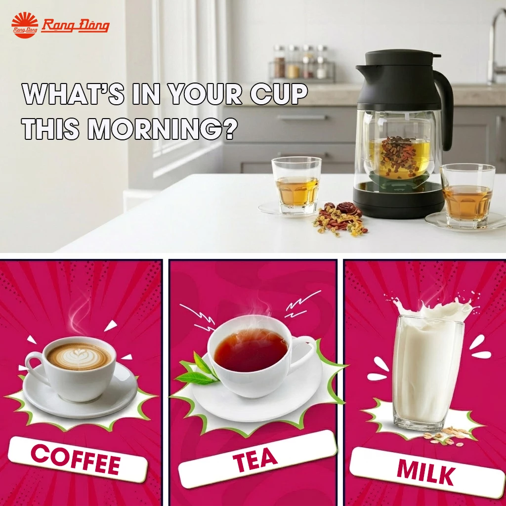 Rang Dong’s Glass Vacuum Pitcher Gives Perfect Morning Start