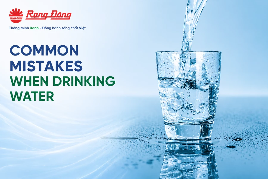 Common Mistakes When Drinking Water