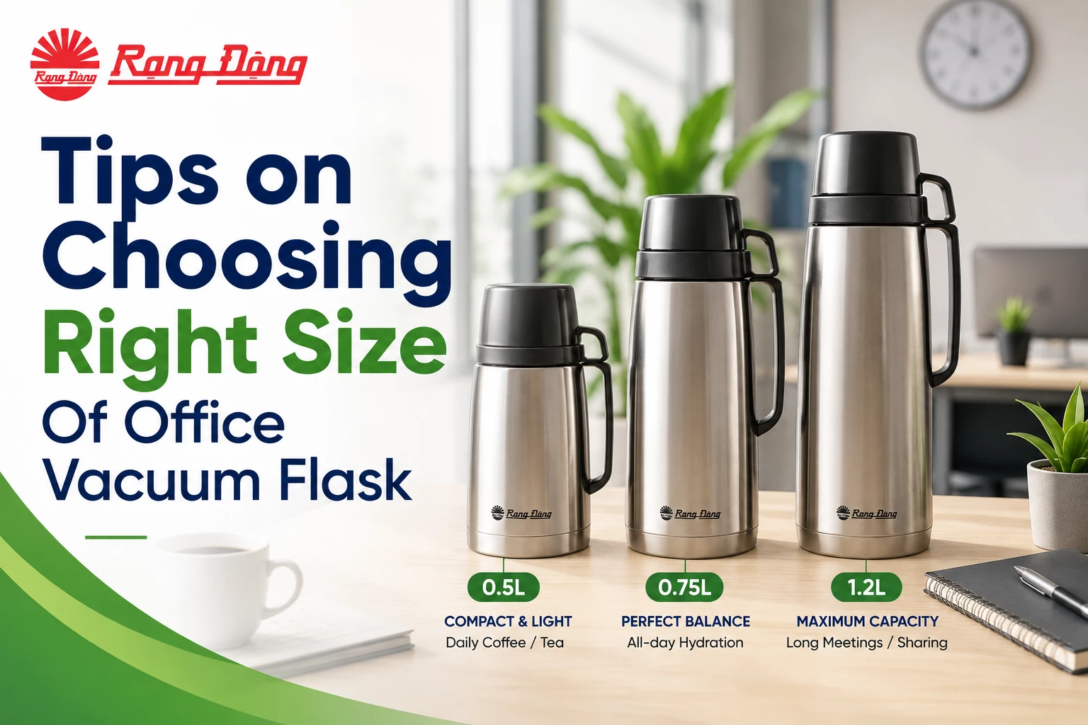 Tips on Choosing Right Size Of Office Vacuum Flask