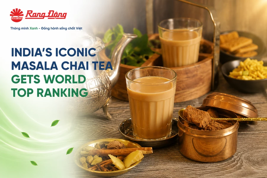 India’s Iconic Masala Chai Tea Gets World Top Ranking