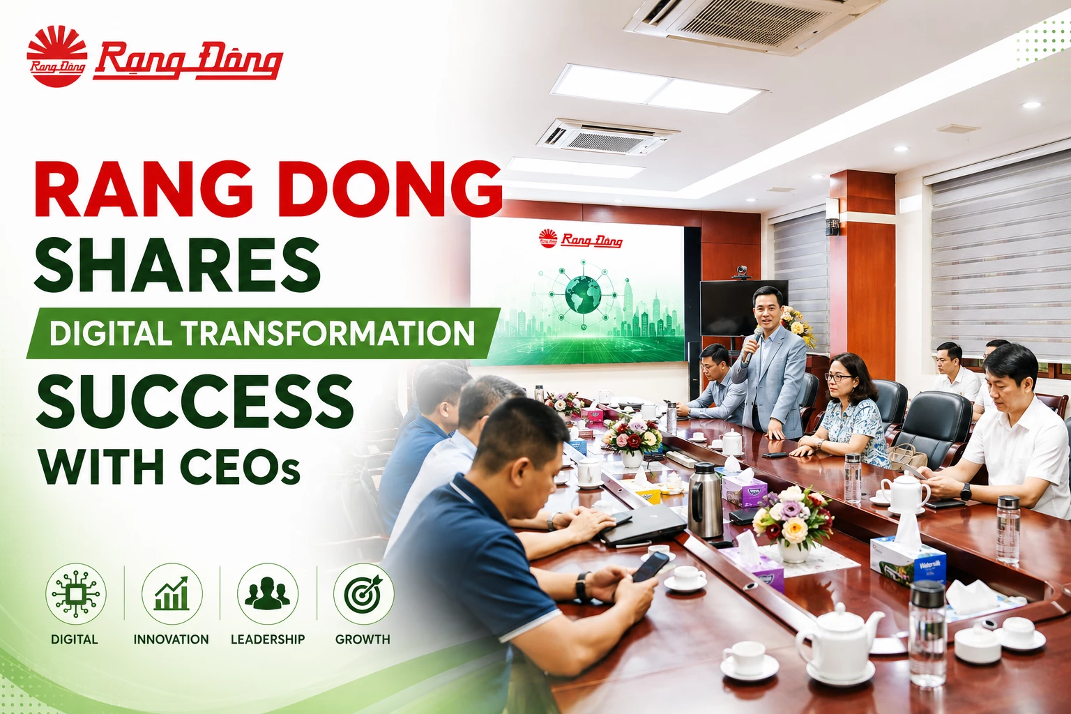 Rang Dong shares digital transformation success with CEOs