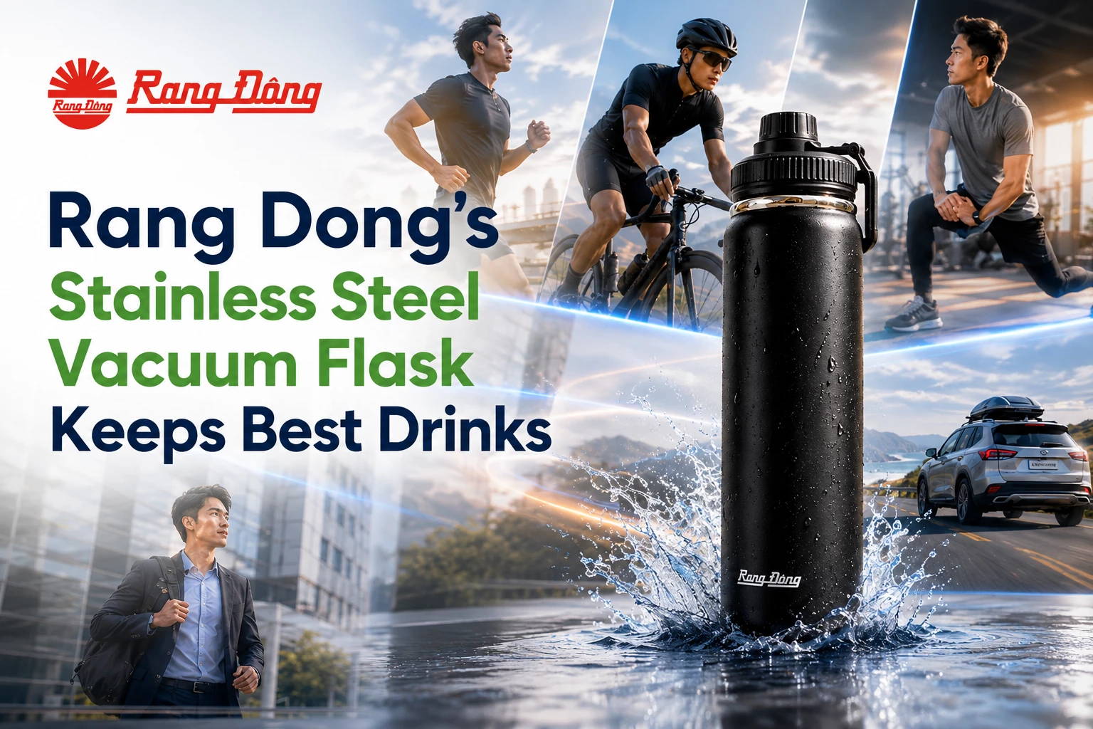 Rang Dong's Stainless Steel Vacuum Flask Keeps Best Drinks