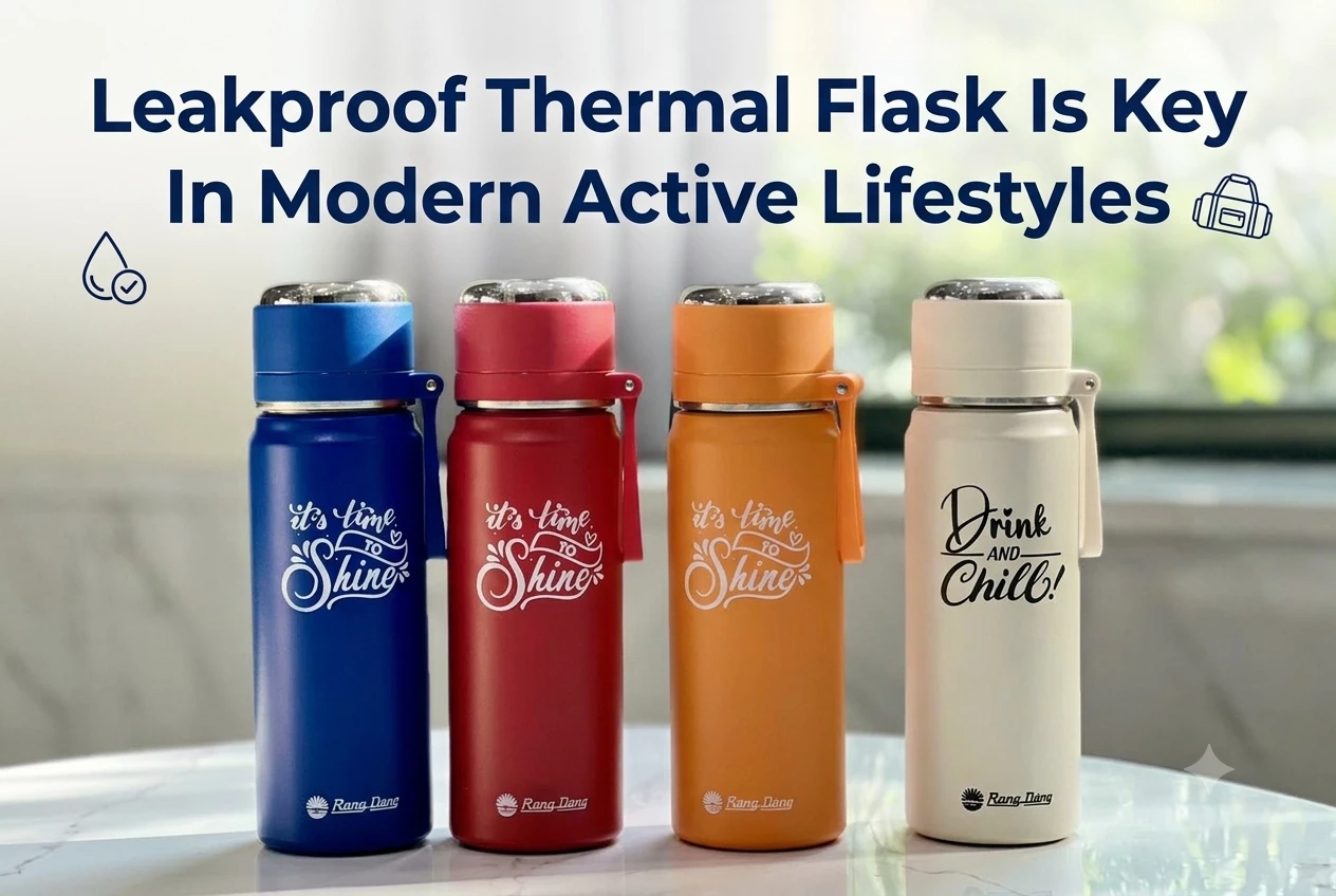 Leakproof Thermal Flask Is Key In Modern Active Lifestyles