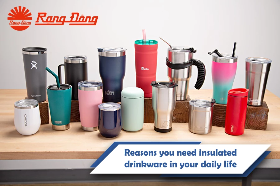 Three top reasons for using insulated drinkware in our life