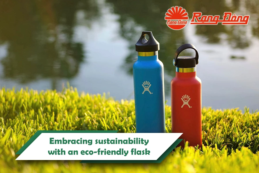 Embracing sustainability with an eco-friendly flask