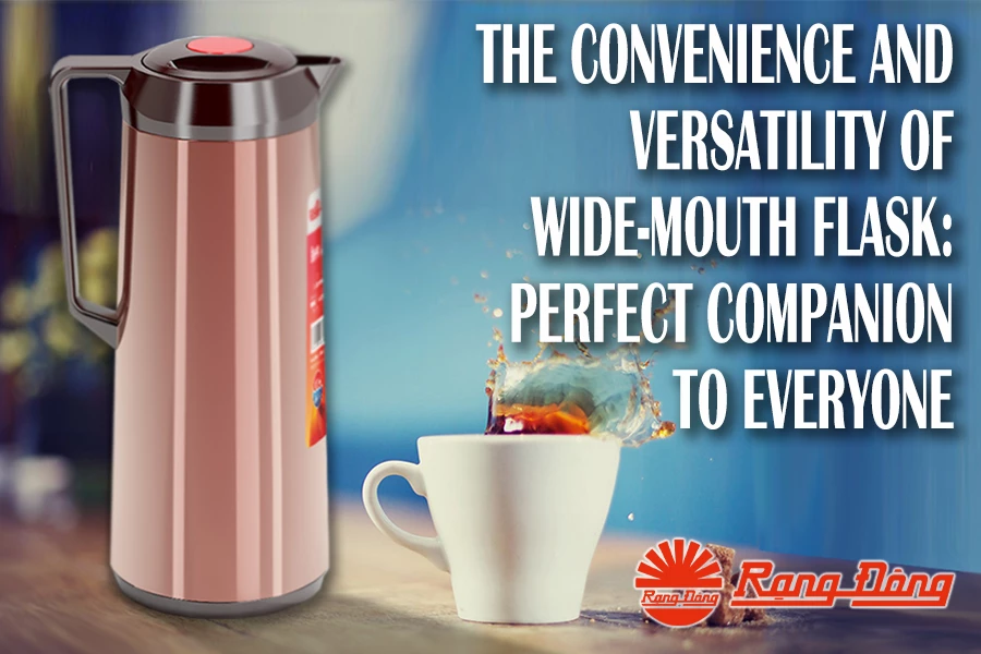 Wide-mouth flask offers convenience, versatility for all