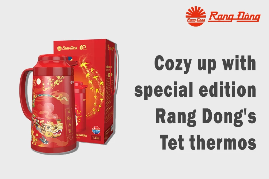 Cozy up with special edition Rang Dong's Tet thermos