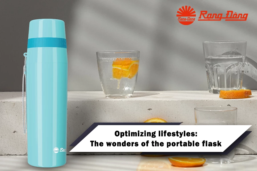 Optimizing lifestyles: Portable flask brings wonders