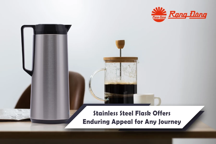 Stainless Steel Flask Offers Enduring Appeal for Any Journey