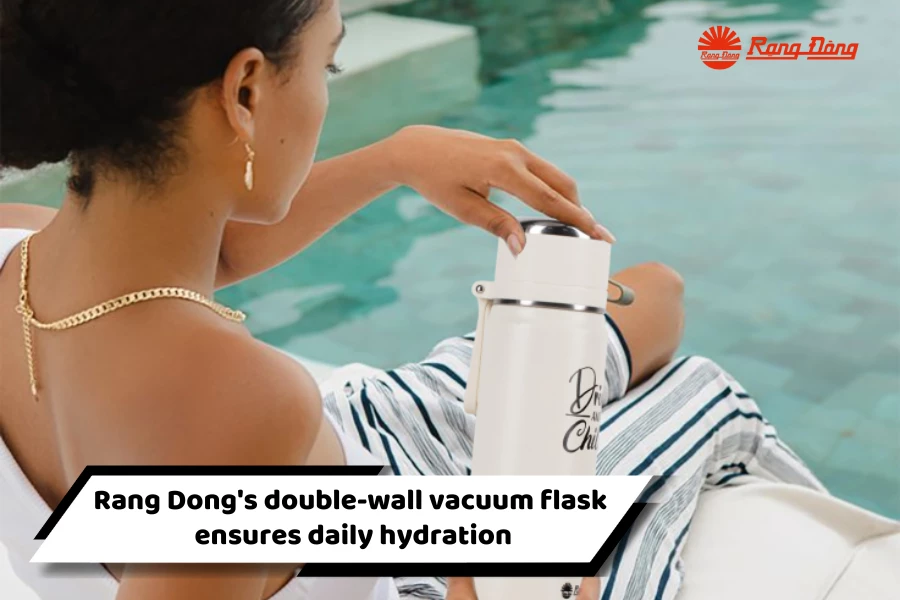 Rang Dong’s double-wall vacuum flask ensures daily hydration