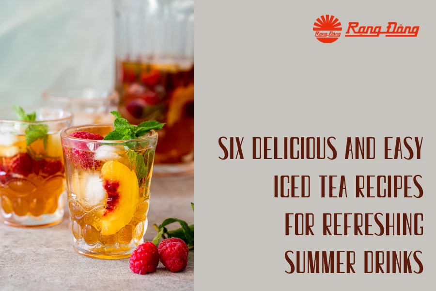 Six easy iced tea recipes to make delicious summer drinks