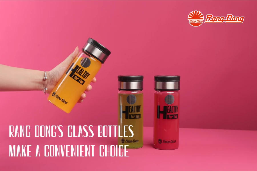 Rang Dong’s glass bottles make a convenient choice