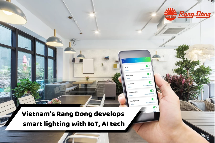 Vietnam's Rang Dong develops smart lighting with IoT, AI tech