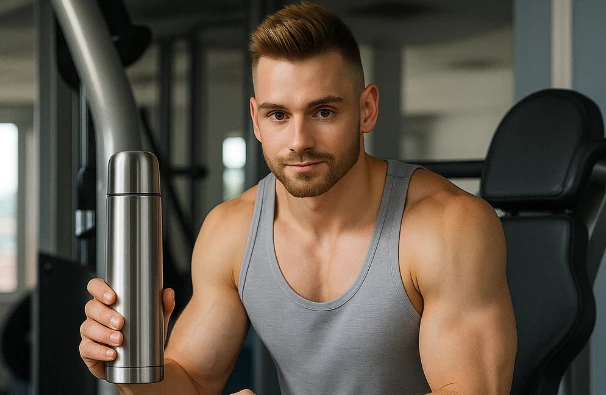 High-Capacity Water Bottle Makes Athletes' Best Companion