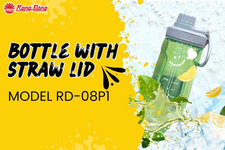 Rang Dong’s New Bottle with Straw Lid Turns Sips Smarter
