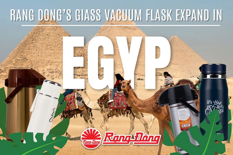 Rang Dong’s Glass Vacuum Flask Wins Egyptian Consumers' Trust