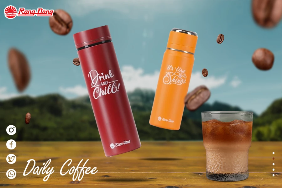 Vacuum Flask Shapes Daily Coffee Drinking Habits