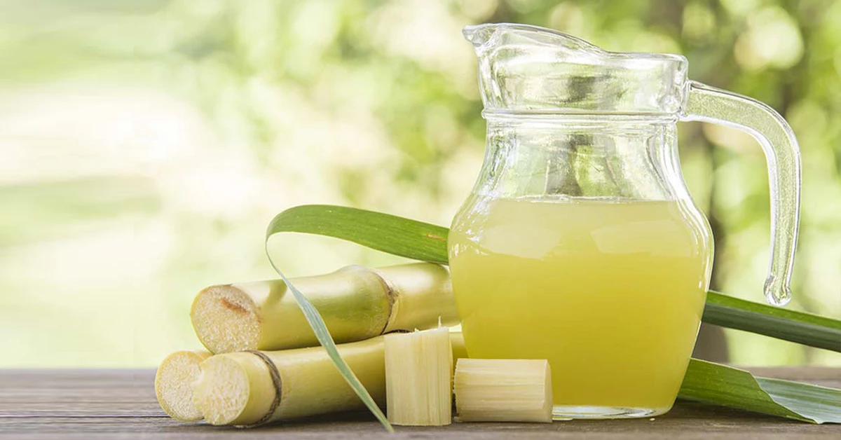 Fresh sugarcane juice for amazing health